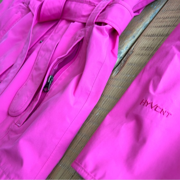 NORTH FACE Bright Pink Hooded Rain Jacket - Picture 2 of 5